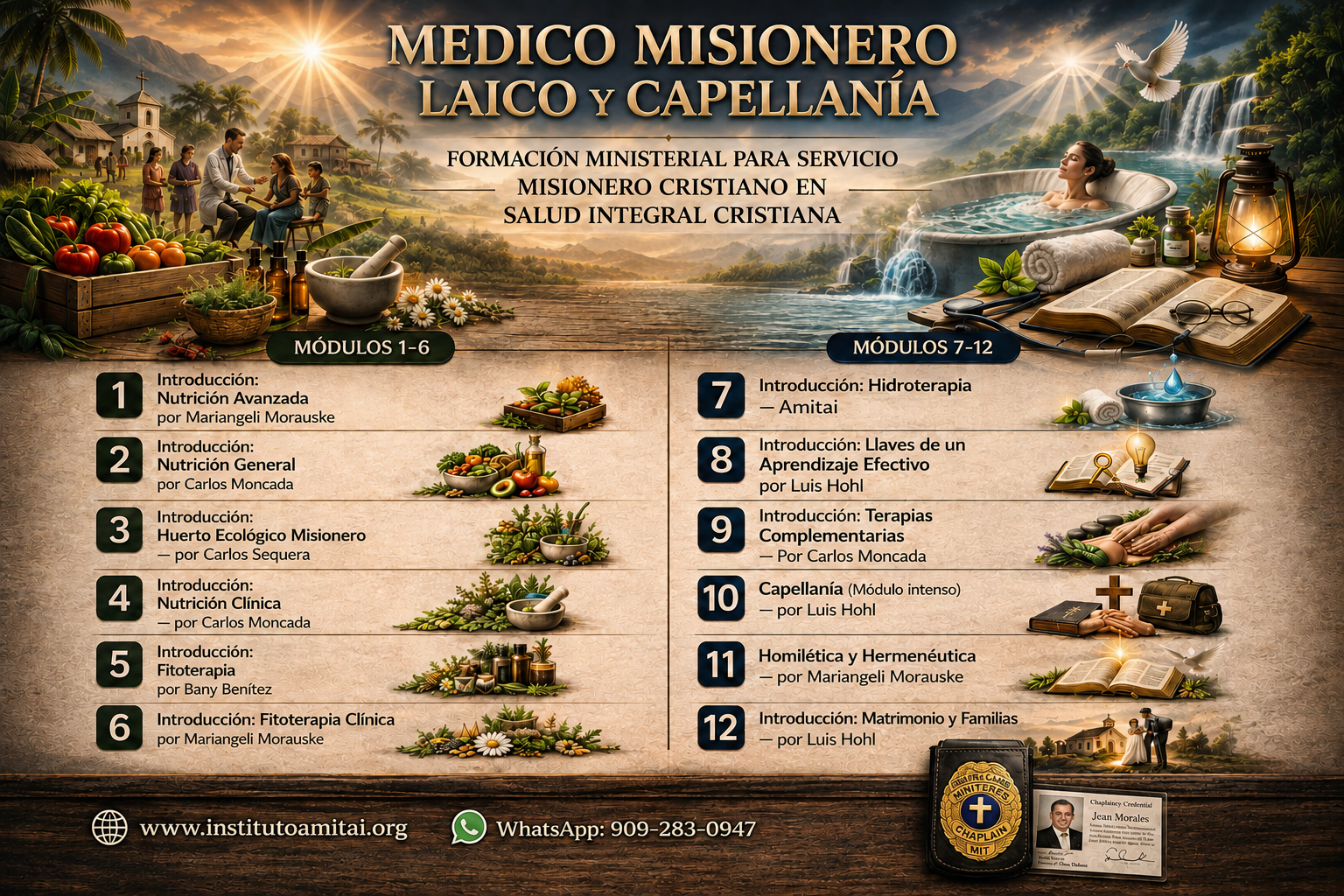 Diplomado de Medico Misionero Layco con Capellania